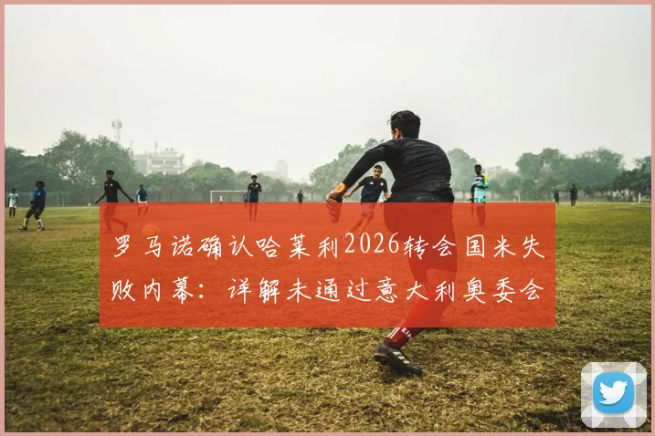 罗马诺确认哈莱利2026转会国米失败内幕:详解未通过意大利奥委会强制体检原因与标准